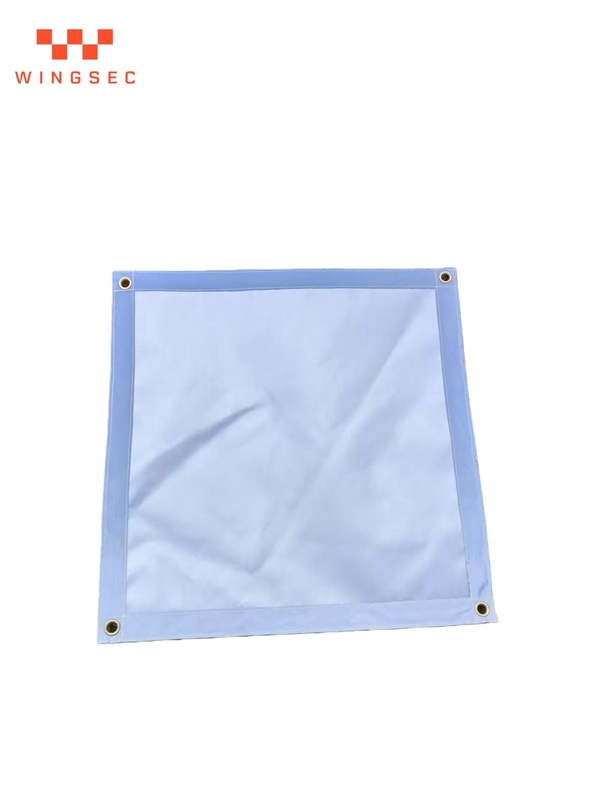 0.8mm Square Fire Pit Mat Fireproof Mat For Under Fire Pit Deck Protector