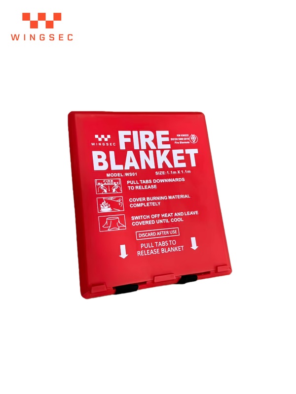 480gsm Kitemark Fire Blanket 1.2*1.2m Fire Safety Blanket For Home