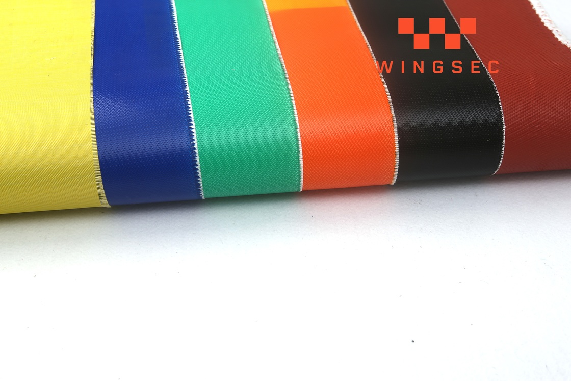 Heat Insulation 590g/M2 Silicone Coated Fiberglass Fabric Fireproof Colored Silicone Rubber Coated Fiberglass Fabric