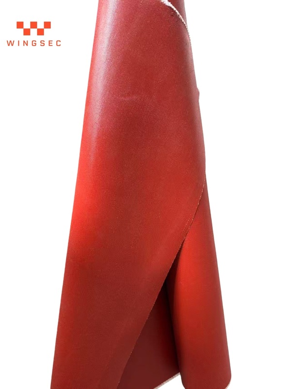 Satin Silicone Coated Fiberglass Fabric For Customized Performance Needs Silicone Coated Glass Fiber Fabric