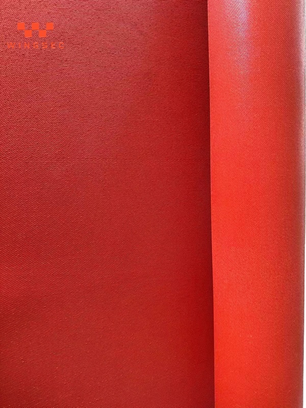 Satin Silicone Coated Fiberglass Fabric For Customized Performance Needs Silicone Coated Glass Fiber Fabric