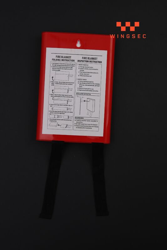 Up To 550°C Heat Resistance Fire Blankets Suitable For Firetype And Clothing Fires Ensuring Safety In Fire Emergencies