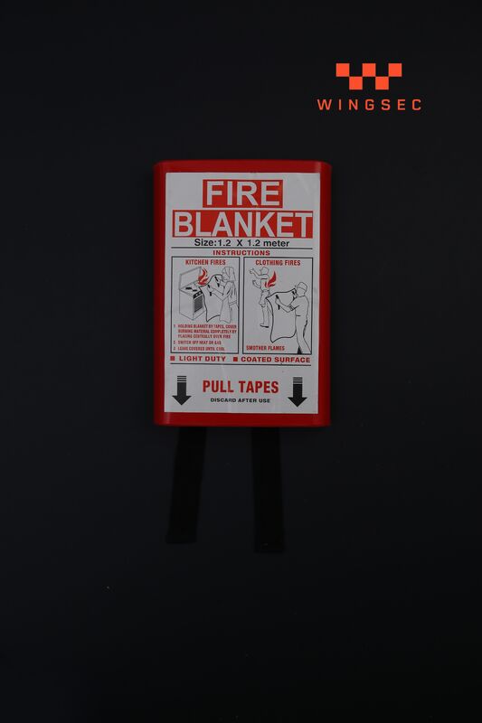 Inspect Regularly For Damage Or Contamination Fire Emergency Blanket Offering Shelflife Typically 5 To 10 Years Fire Safety Equipment for Industrial