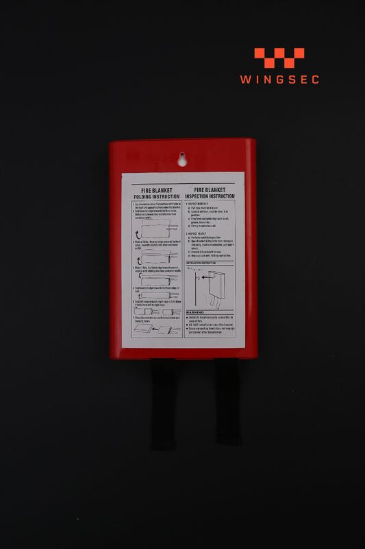 Inspect Regularly For Damage Or Contamination Fire Emergency Blanket Offering Shelflife Typically 5 To 10 Years Fire Safety Equipment for Industrial