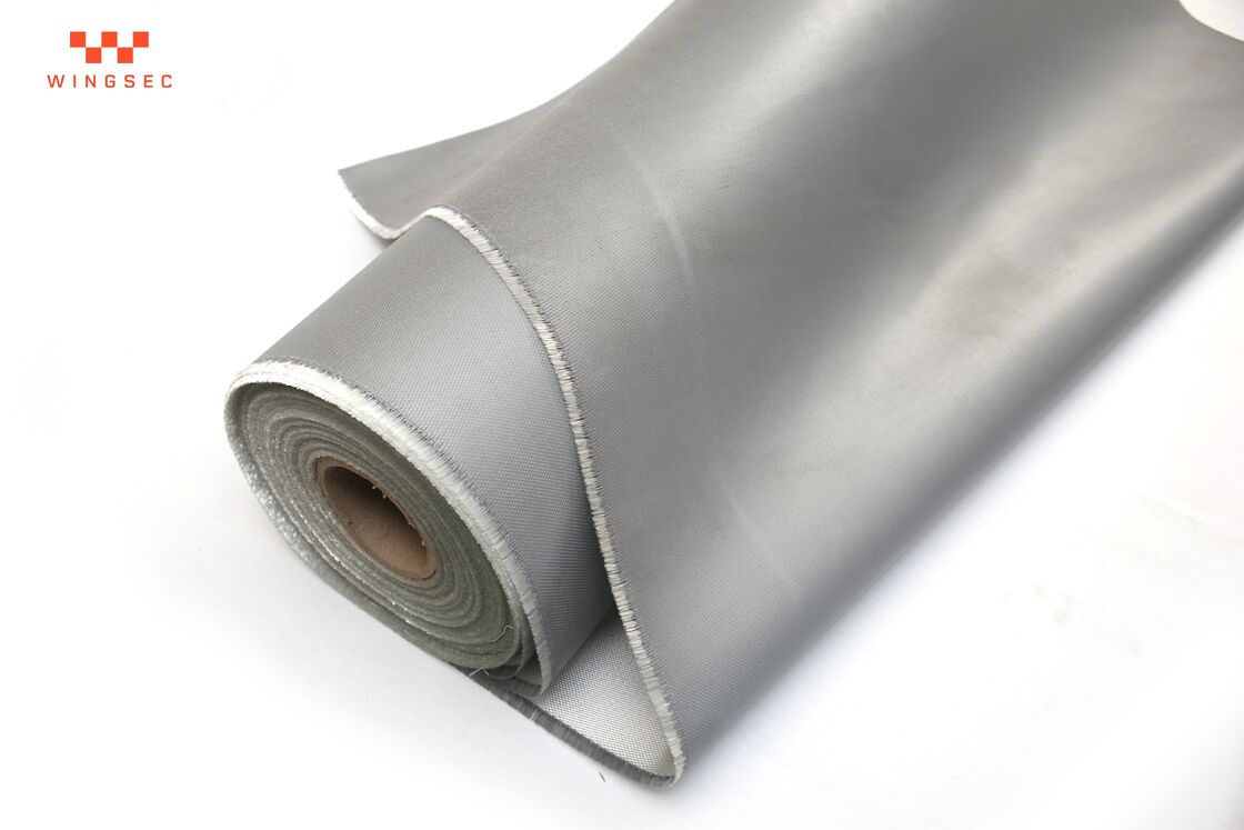 High Temperature Silicone Coated Fiberglass Fabric For Industrial Use Silicone Coated Fiberglass Cloth