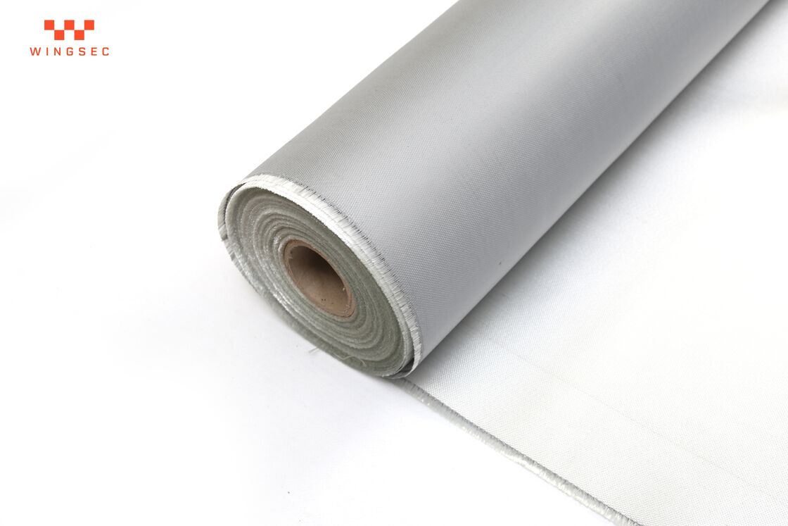 High Temperature Silicone Coated Fiberglass Fabric For Industrial Use Silicone Coated Fiberglass Cloth