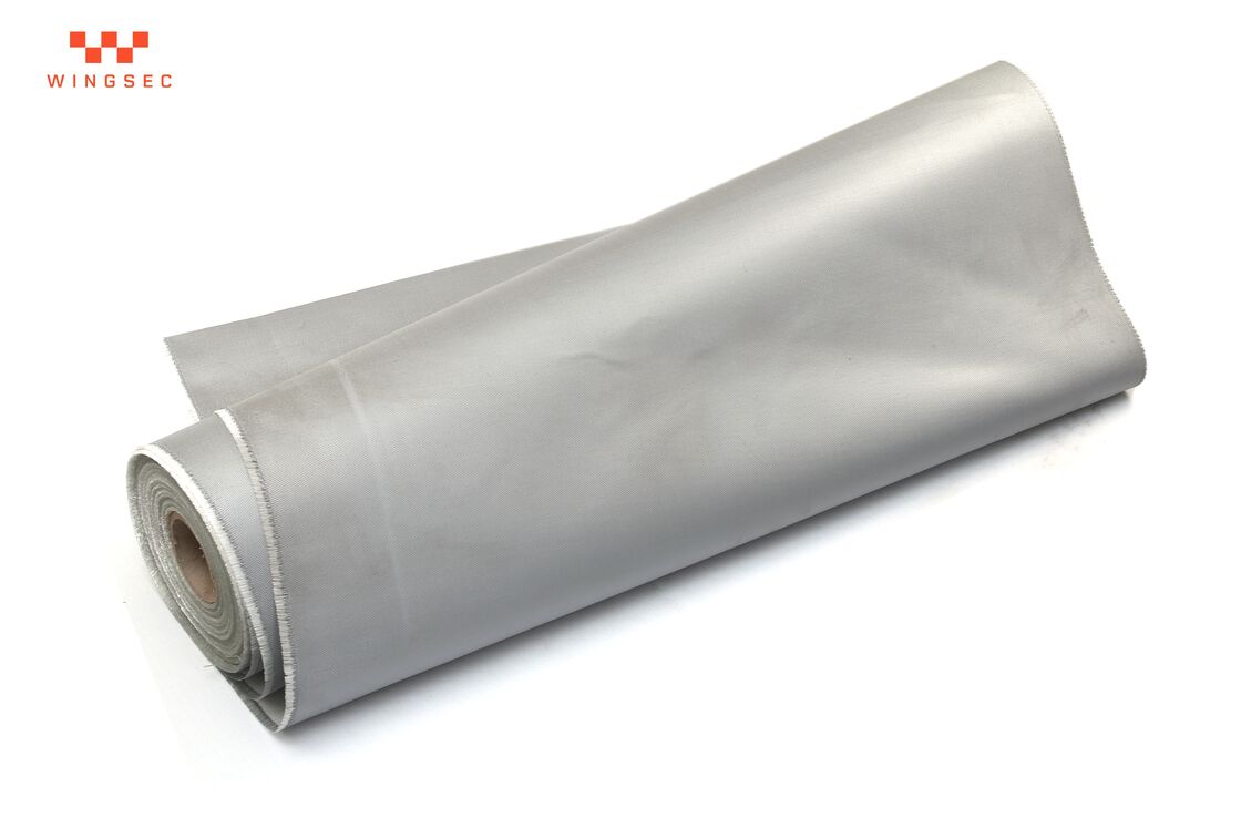 510g Single Side Silicone Coated Fire Resistant Silicone Coated Fiberglass Cloth for Heat Protection