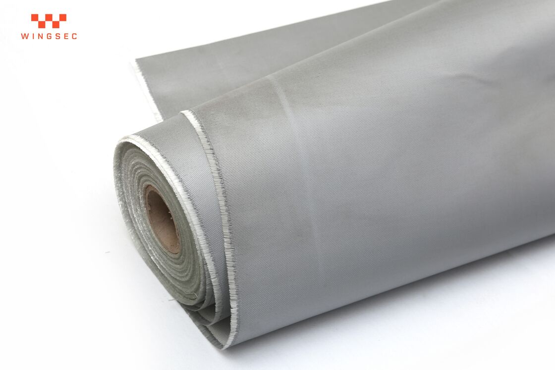 510g Single Side Silicone Coated Fire Resistant Silicone Coated Fiberglass Cloth for Heat Protection