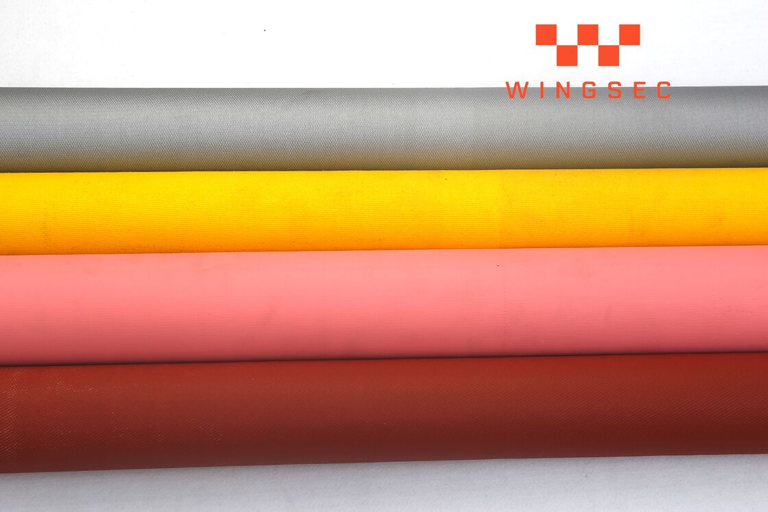 High Temperature Resistant Silicone Coated Fiberglass Fabric Suitable for Fireproof Pads and Electrical Insulation Needs