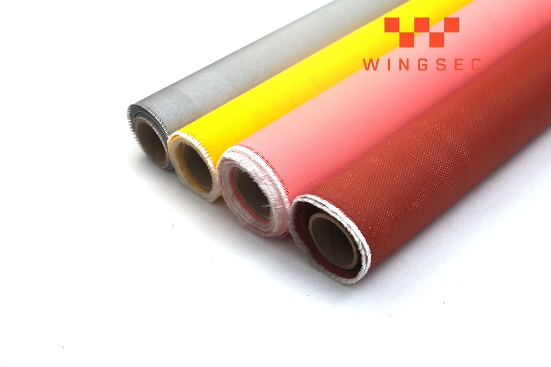 Industrial Grade Silicone Coated Fiberglass Fabric with Fire Resistance Heat Protection Water Resistance and UV Resistance for Harsh Conditions