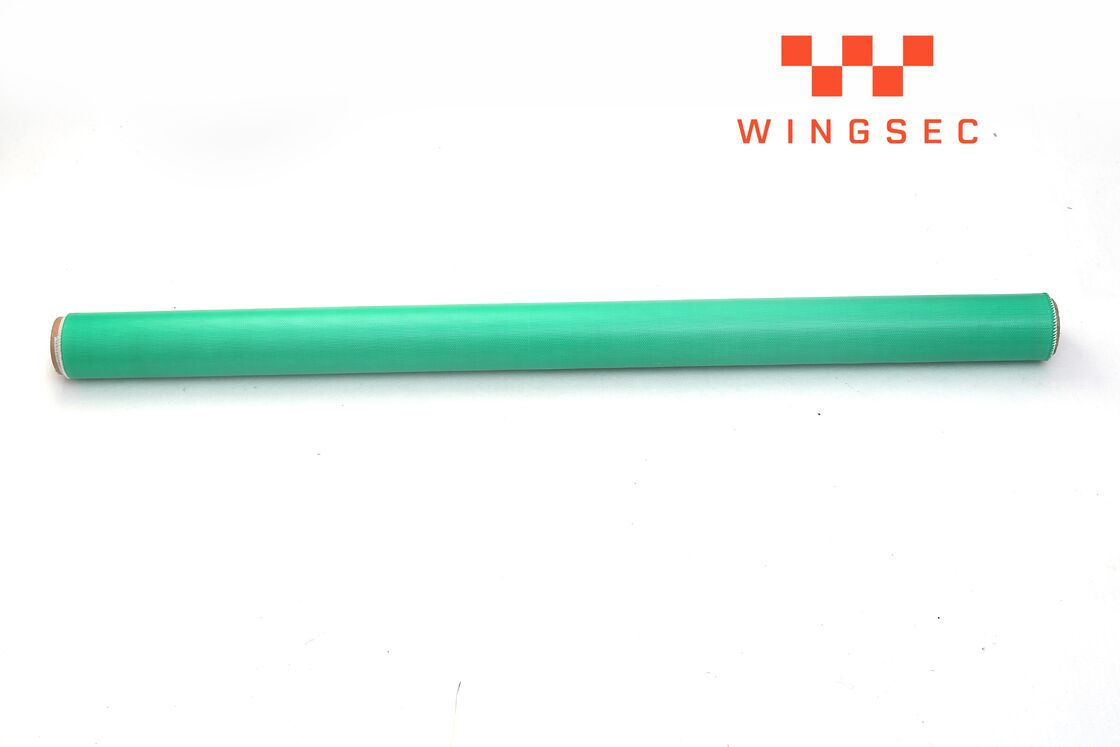 Fire & Smoke Curtain Grade Silicone Coated Fiberglass Fabric with Removable Insulation Jacket and Heat Resistance ≤550°C