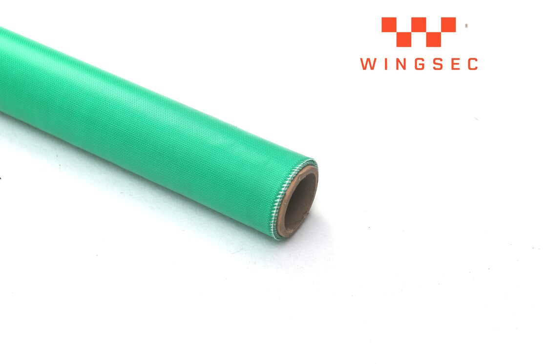 Silicone Coated Fiberglass Fabric with ≤550°C Continuous Heat Resistance, Fire & Smoke Curtain Grade, and Waterproof & Weather-Resistant Properties