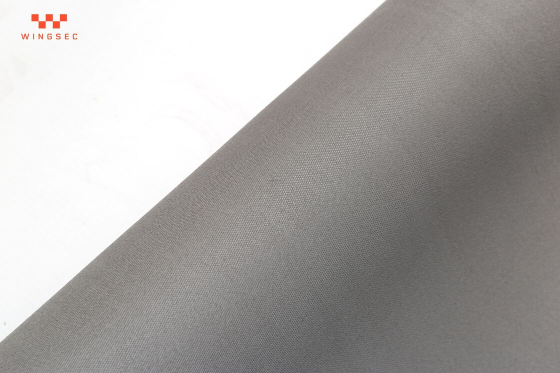 Fire Curtain Fabric Composed of PU Coated Fiberglass and Stainless Steel Wire for Fire Resistance and Mechanical Strength
