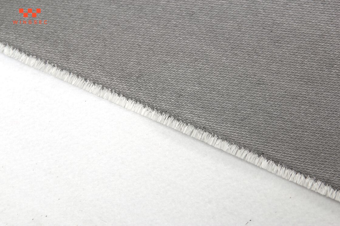 Fire Curtain Fabric Combining PU Coated Fiberglass and Stainless Steel Wire for Fire Resistance and Mechanical Performance