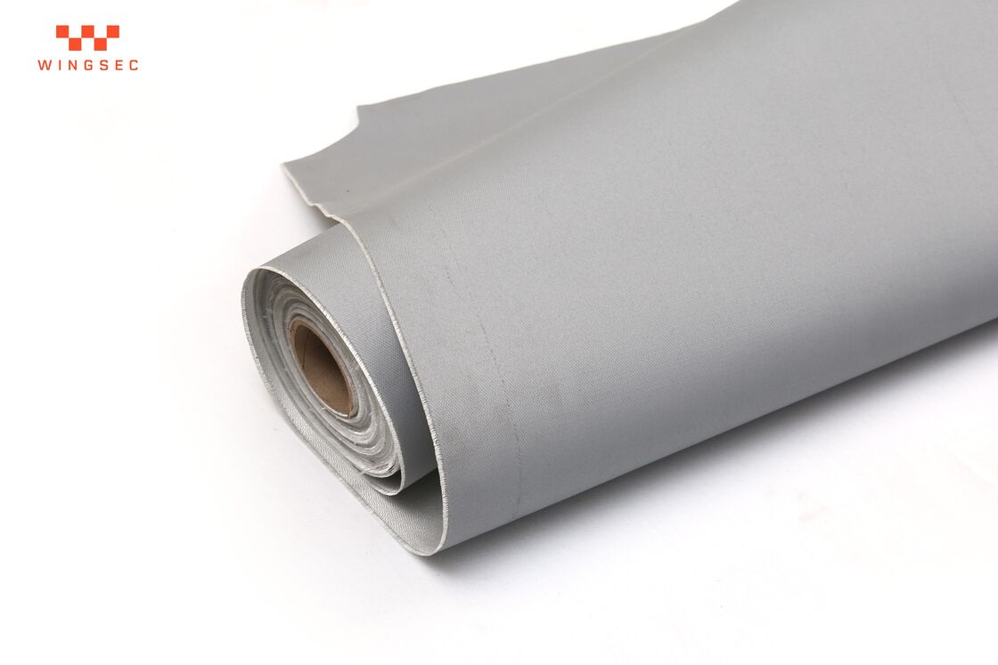 High-Silica Heat-Resistant Fireproof PU-Coated Fiberglass Fabric Ideal for Fire Prevention