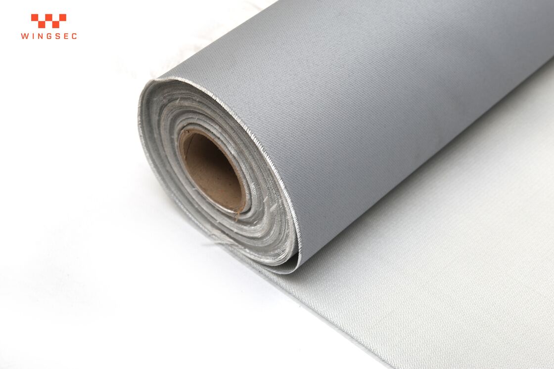 High Temperature High Silica Fiberglass Cloth with PU Coating for Industrial Heat Protection
