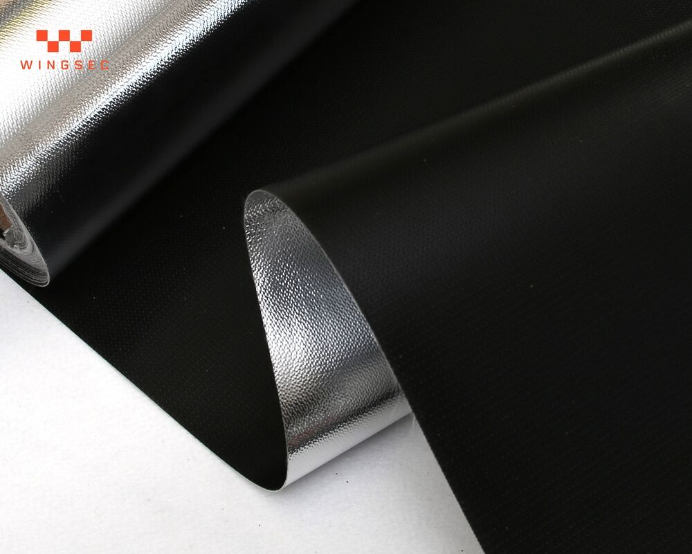 Aluminum Foil Fiberglass Cloth Thermal Insulation Material with Excellent Weather Resistance and High Light Reflectivity