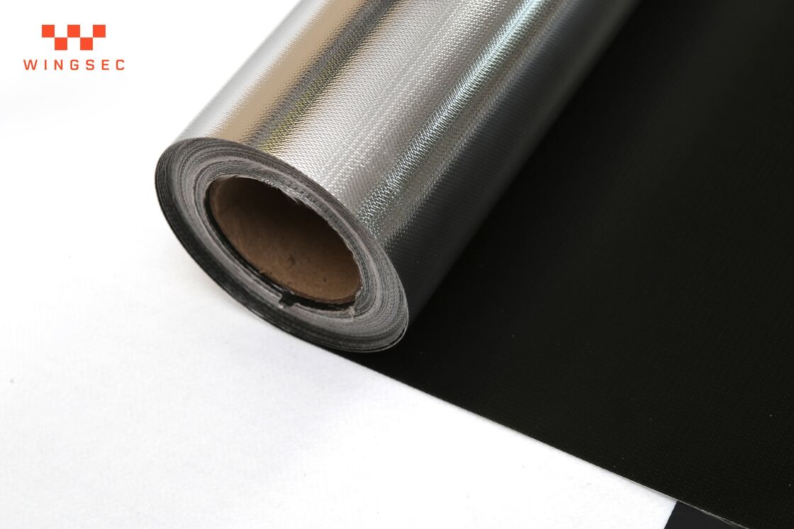 Aluminum Foil Fiberglass Cloth Thermal Insulation Material with Excellent Weather Resistance and High Light Reflectivity