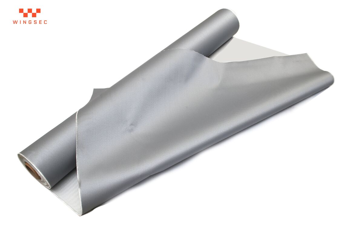 Fire Curtain Fabric Featuring PU Coated Fiberglass and Stainless Steel Wire for Fire Resistance and Structural Integrity
