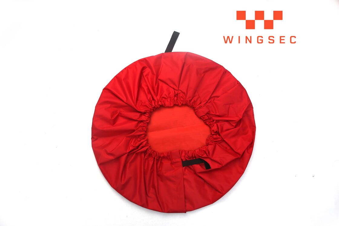 PVC Fire Extinguisher Cover Weatherproof 6kg Dry Chemical with Clear Viewing Window Safety Protection