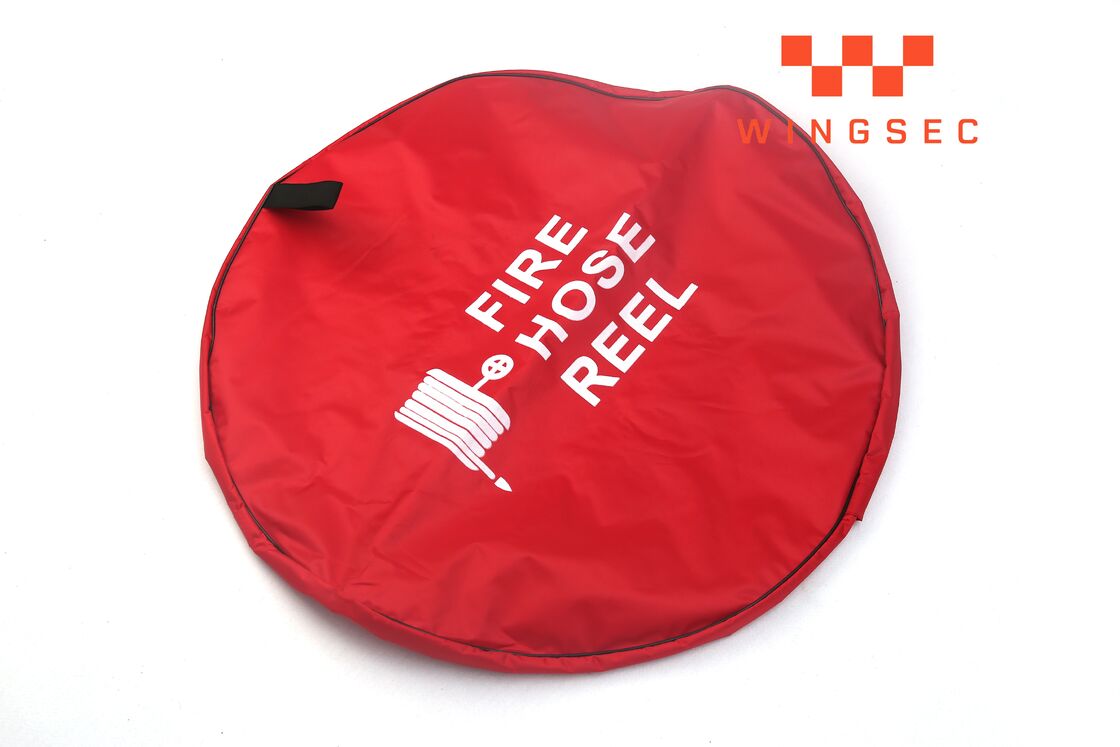 PVC Fire Extinguisher Cover Weatherproof 6kg Dry Chemical with Clear Viewing Window Safety Protection