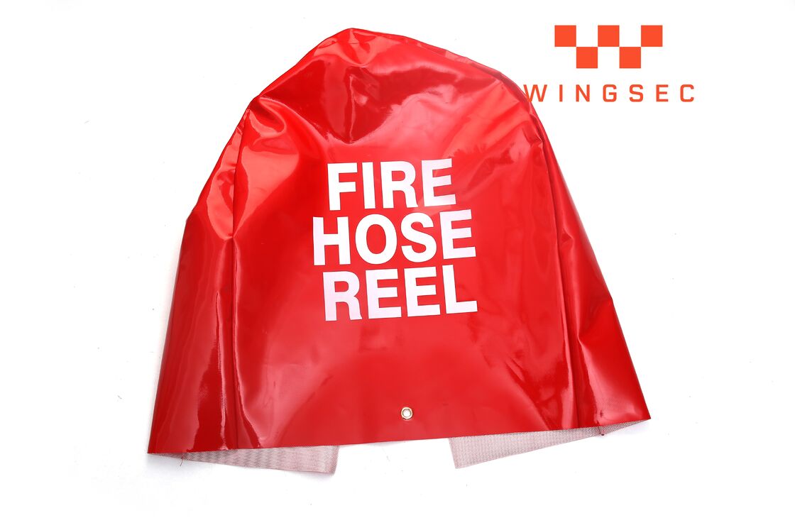 Clear PVC Transparent Fire Extinguisher Cover Full Visibility 6kg Dry Chemical Complete Inspection Protection