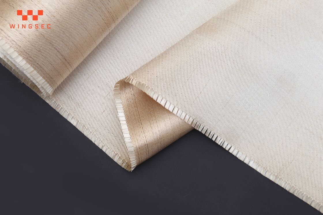HT2025 0.6mm 600gsm Texturized Expanded Fiberglass Welding Blanket Roll 40 Inch 550C Lightweight Insulation Fabric