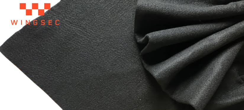 1000g/m2 Aluminum Foil Laminated Pre-oxidized PAN Felt 450C Thermal Barrier PANOX Felt Roll
