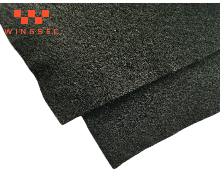 Pre-oxidized PAN Felt 600g/m2 5-5.5mm 450C Aluminum Foil Laminated Shipyard Welding Blanket Roll 2m x 30m