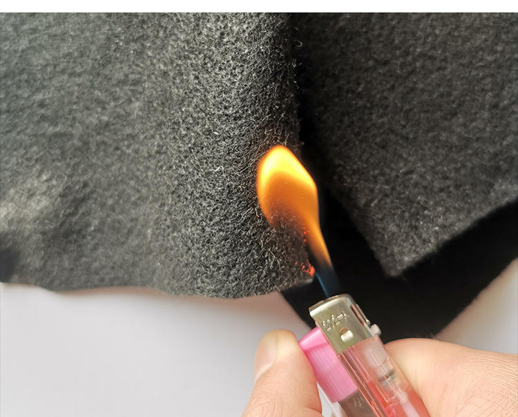 Pre-oxidized PAN Felt 800g/m2 6-6.5mm 450C Aluminum Foil Laminated Curtain Wall Fire Barrier Roll 1.2m x 30m