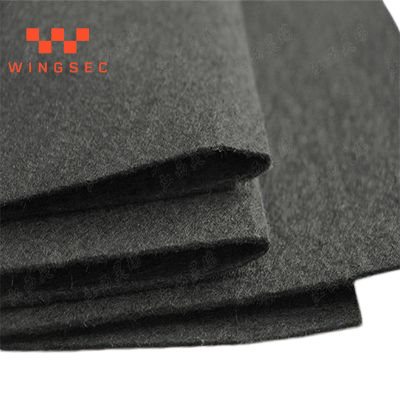 Pre-oxidized PAN Felt 600g/m2 5-5.5mm 450C Aluminum Foil Laminated Narrow Width Wrapping Roll 0.6m x 30m