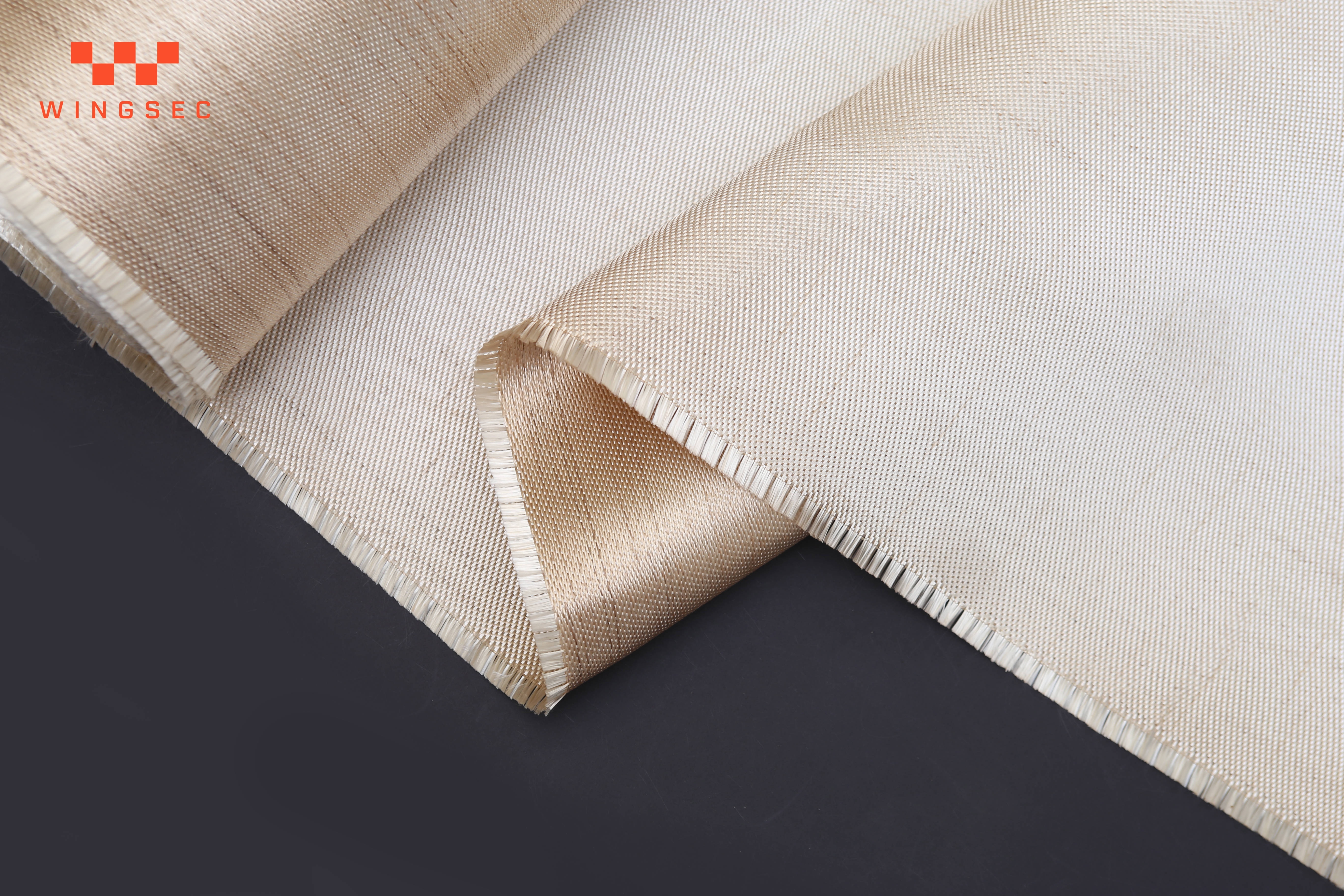 Golden Woven Fiberglass Cloth BS476 Woven Glass Fibre Cloth